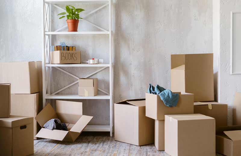 belongings after moving 