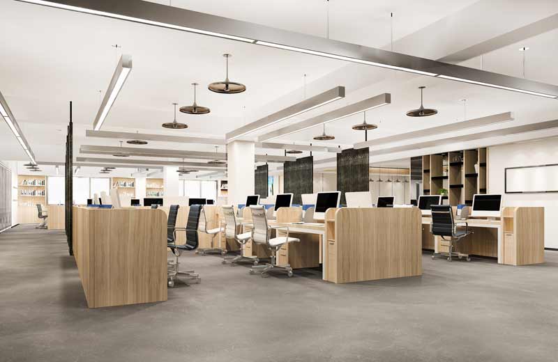 Working room office building
